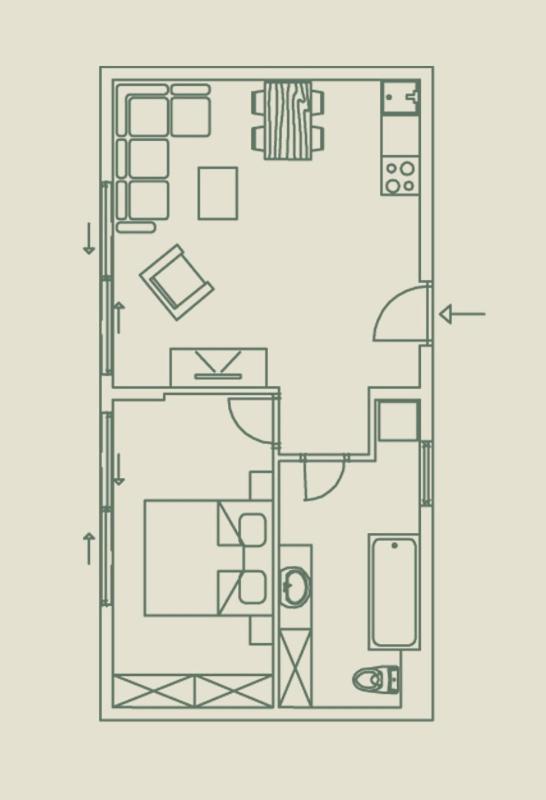 Eol Apartments Вигань Экстерьер фото